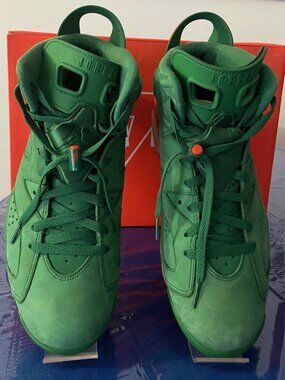 Nike QS Retro 6 Gatorad Pine Green Air Jordan